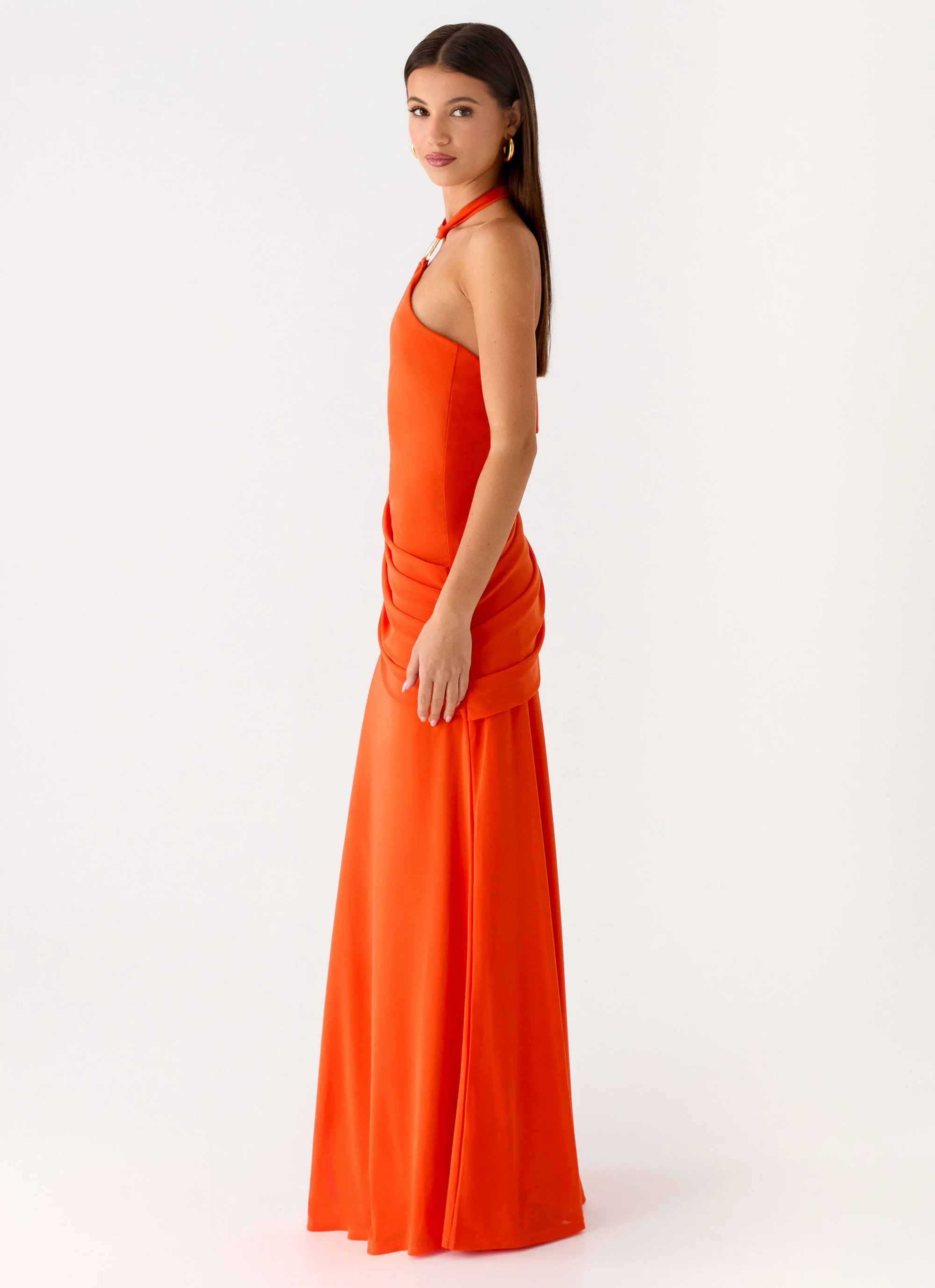 Henrietta Maxi Dress - Orange - luluinthesky