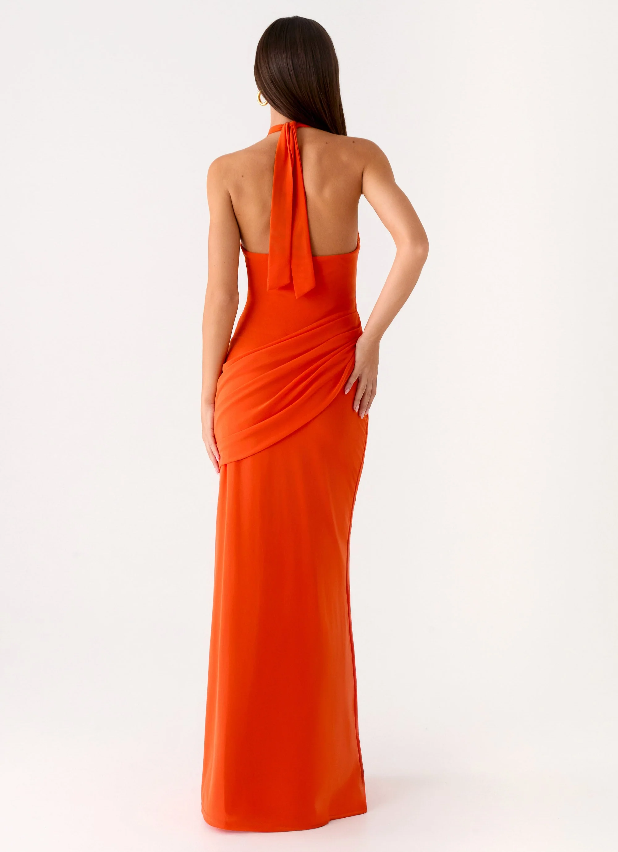 Henrietta Maxi Dress - Orange - luluinthesky