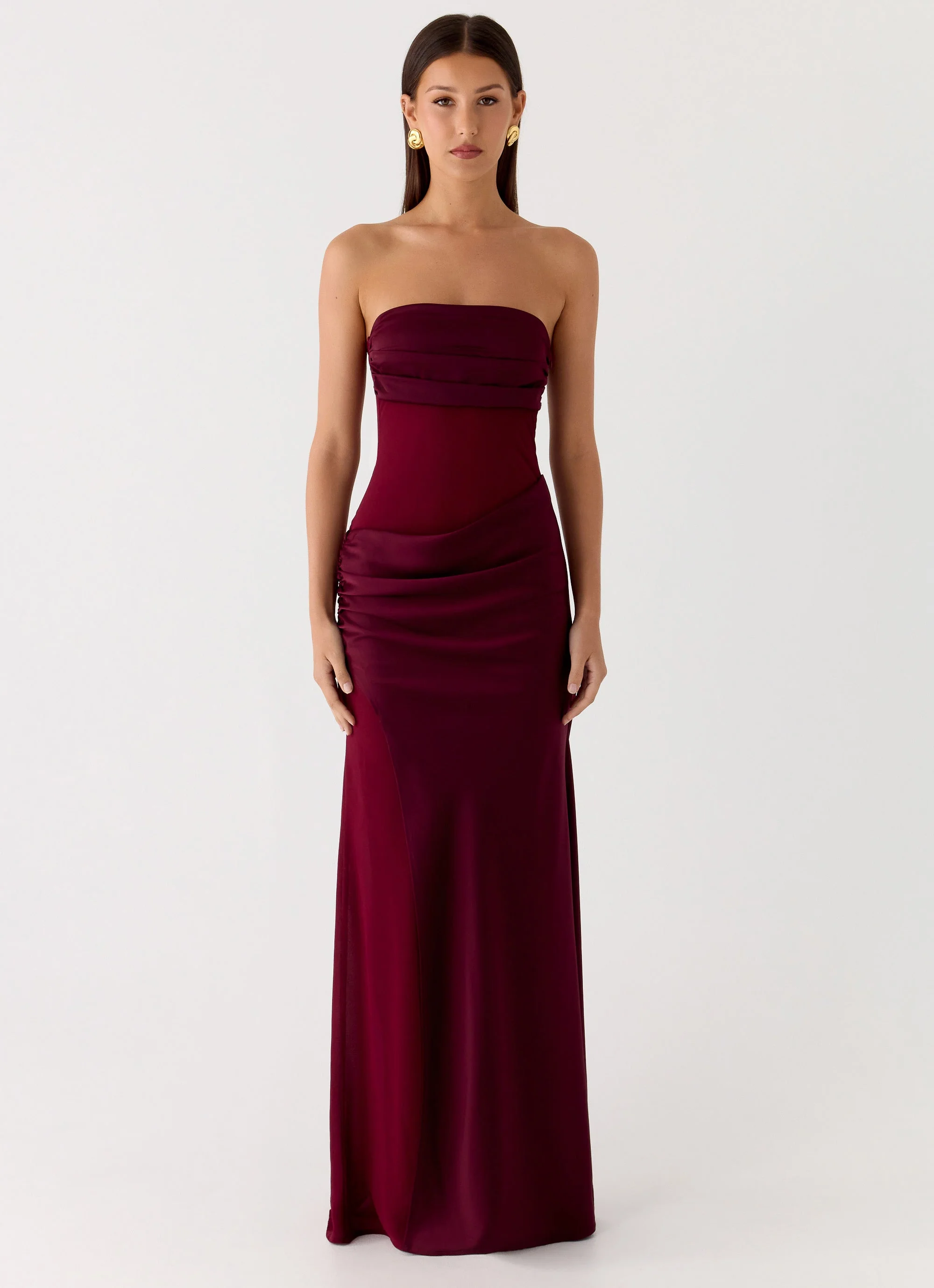 Champagne Skies Maxi Dress - Plum - luluinthesky