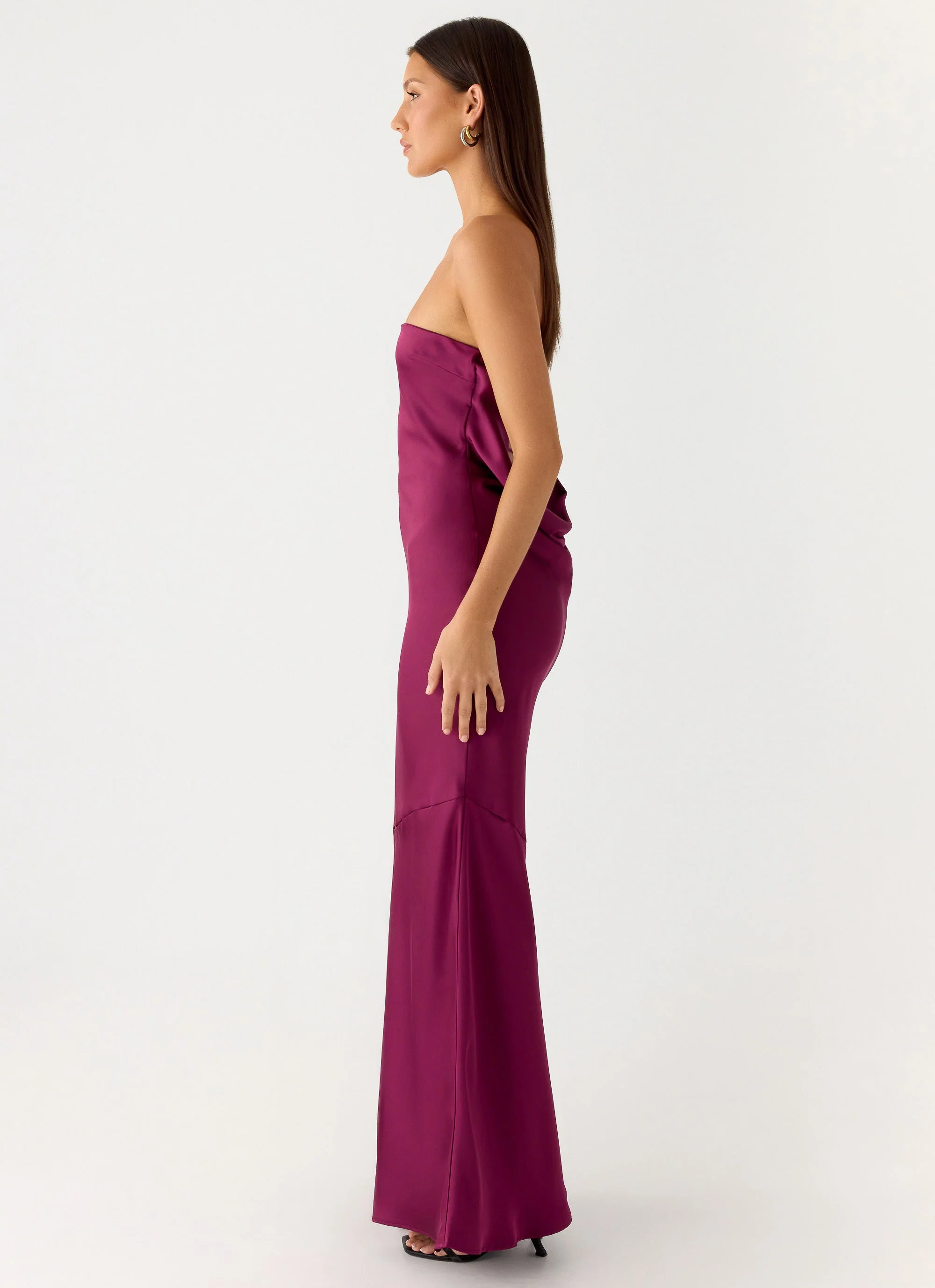 Endless Nights Maxi Dress - Plum - luluinthesky