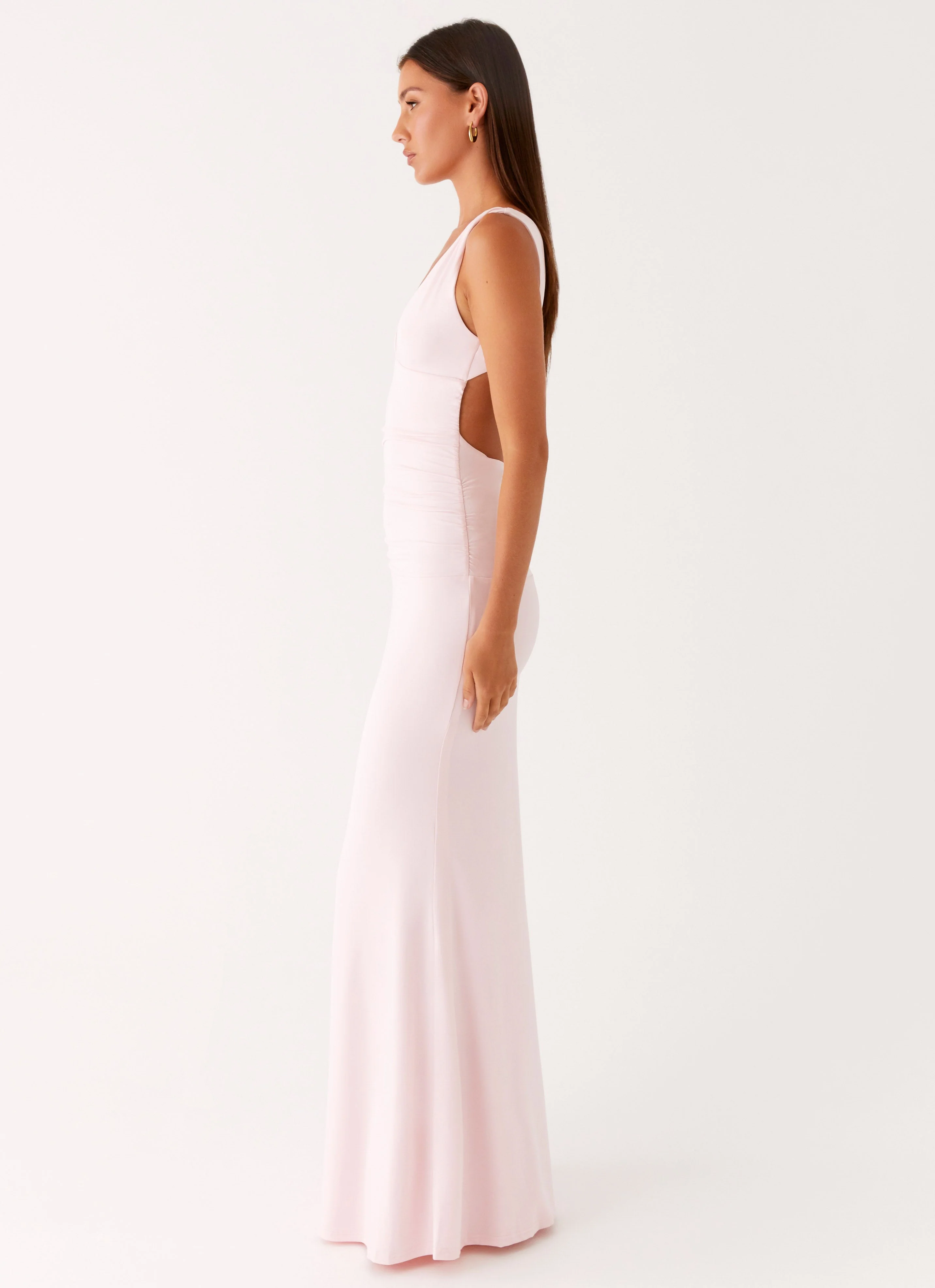 Cherry Sky Maxi Dress - Baby Pink - luluinthesky