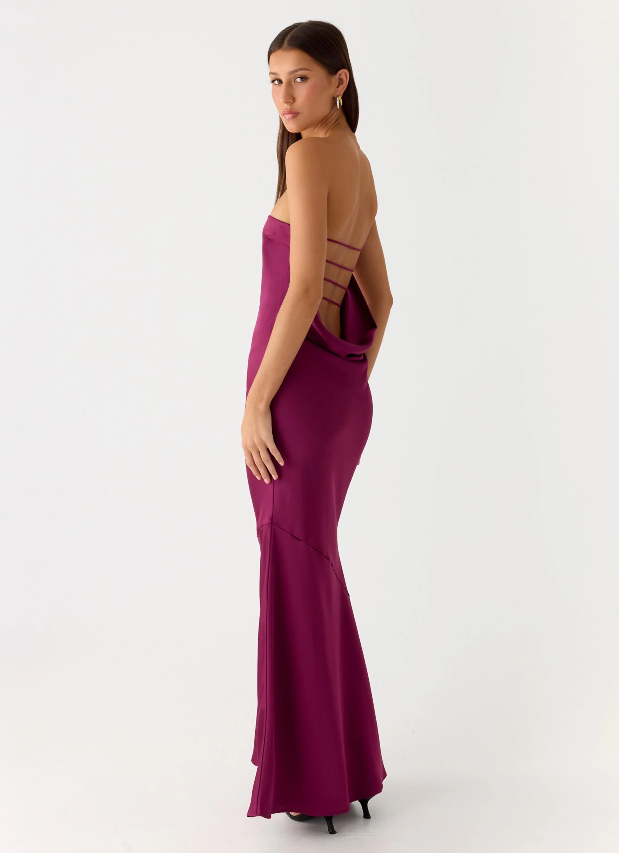 Endless Nights Maxi Dress - Plum - luluinthesky
