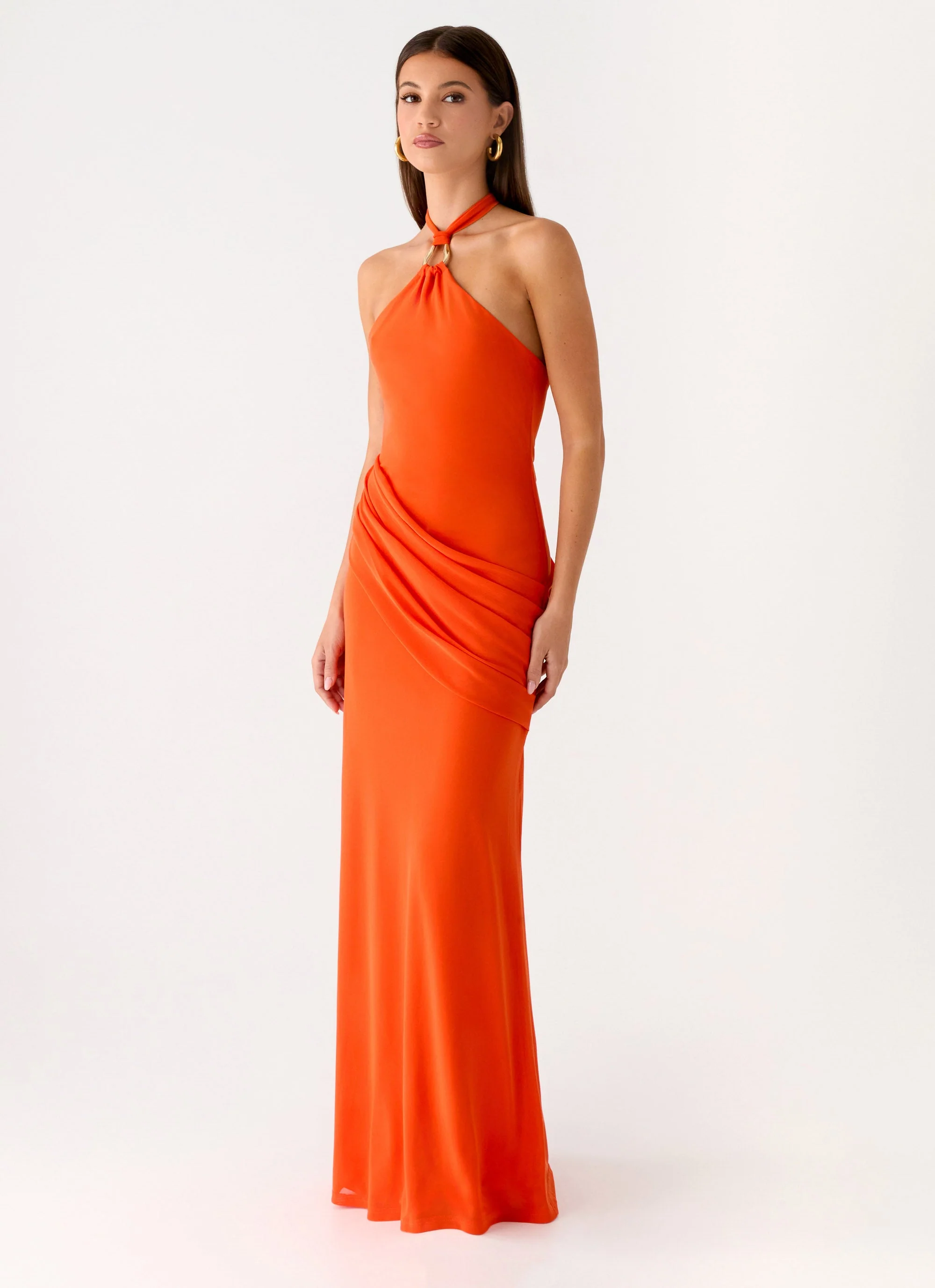Henrietta Maxi Dress - Orange - luluinthesky