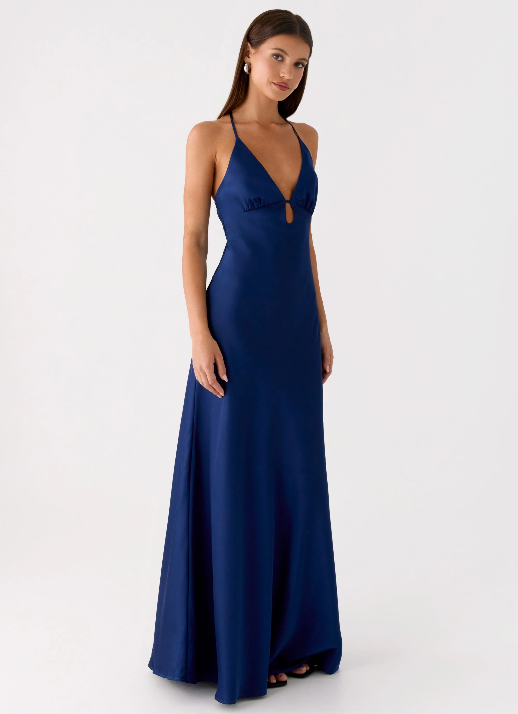 Sundowner Maxi Dress - Navy - luluinthesky