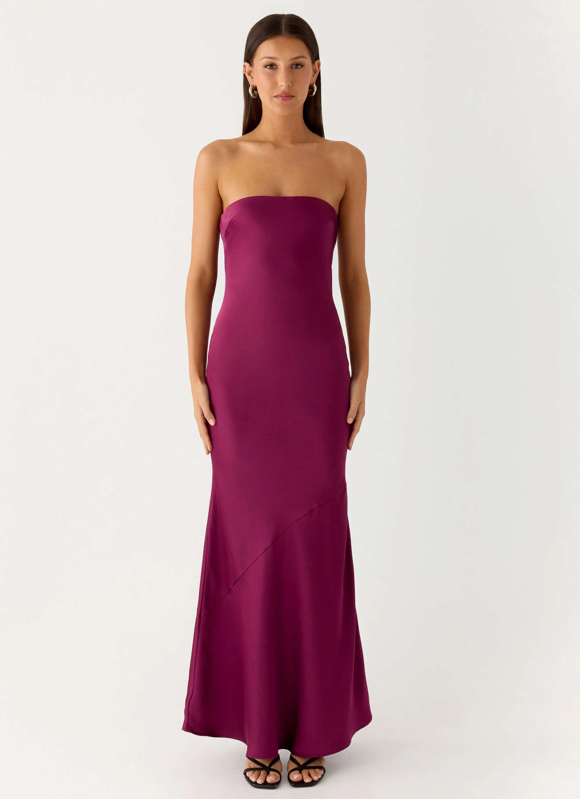 Endless Nights Maxi Dress - Plum - luluinthesky