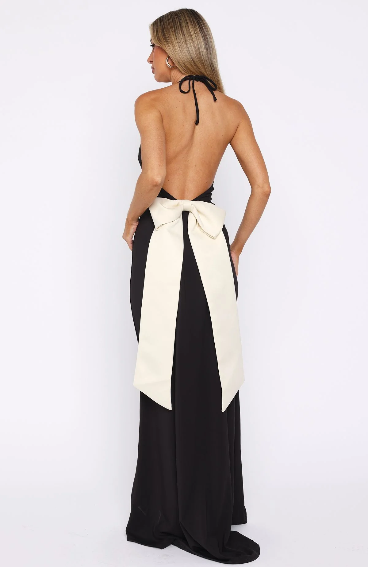 Luxe Life Maxi Dress Black - luluinthesky