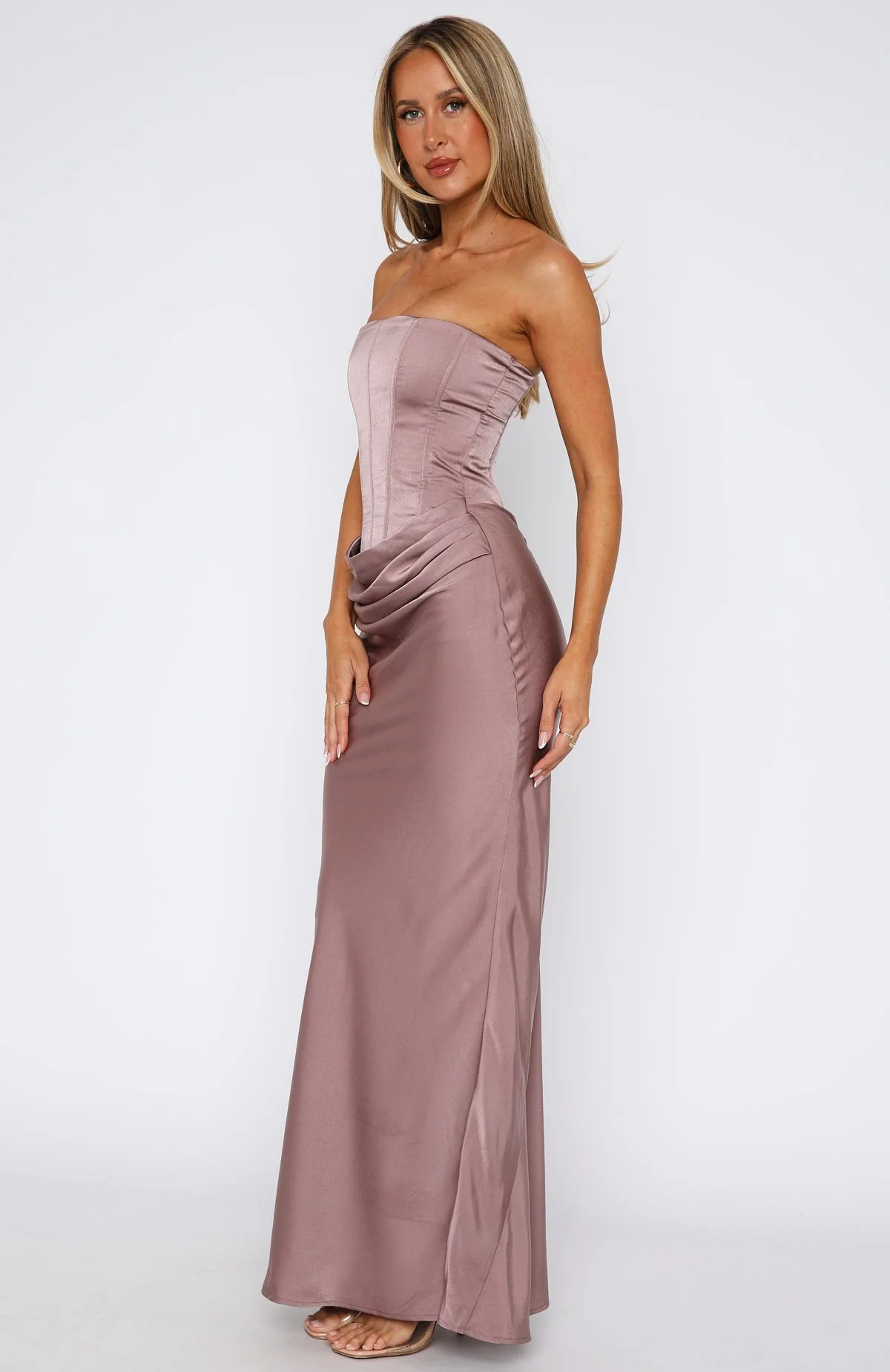 Love This Feeling Maxi Dress Mocha - luluinthesky