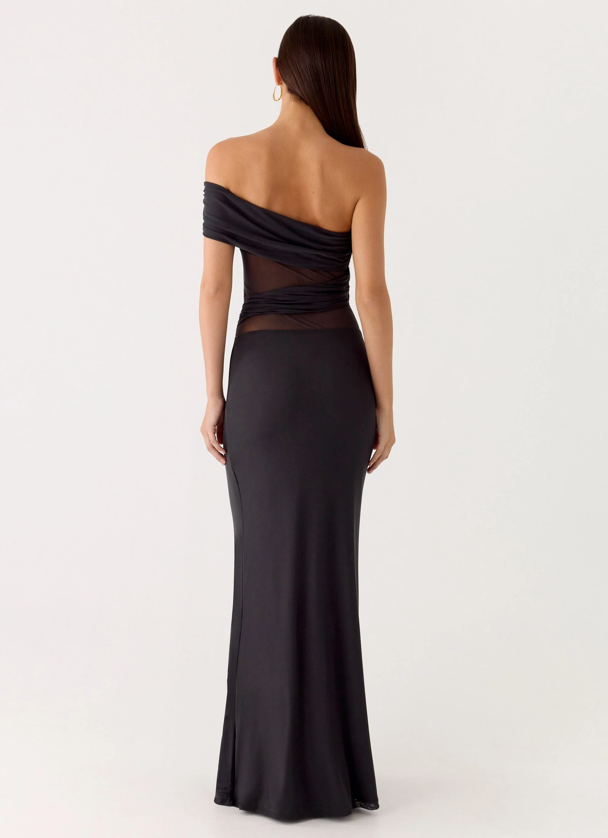 Lumi Maxi Dress - Dark Grey - luluinthesky