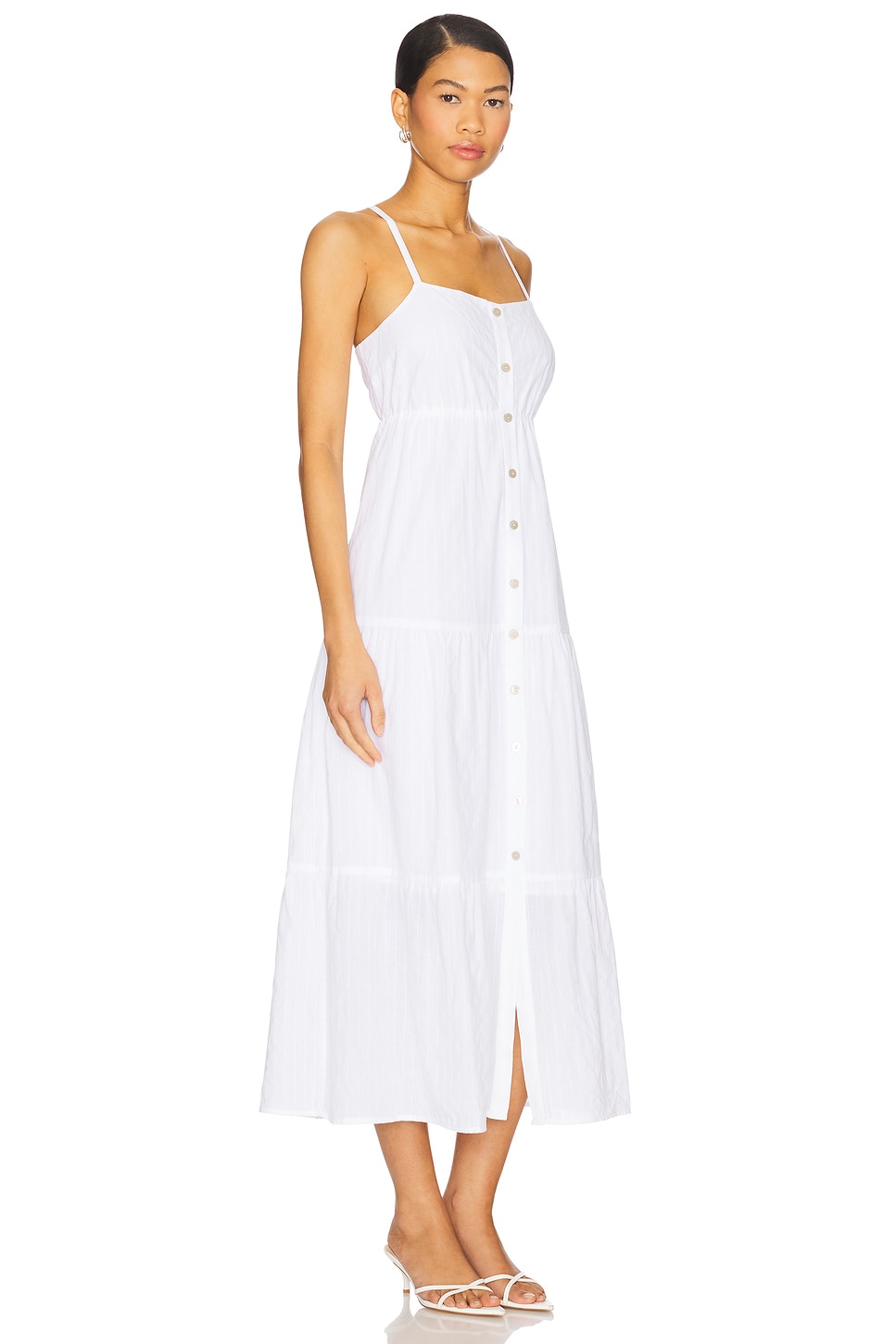 Picot Tiered Dress - luluinthesky