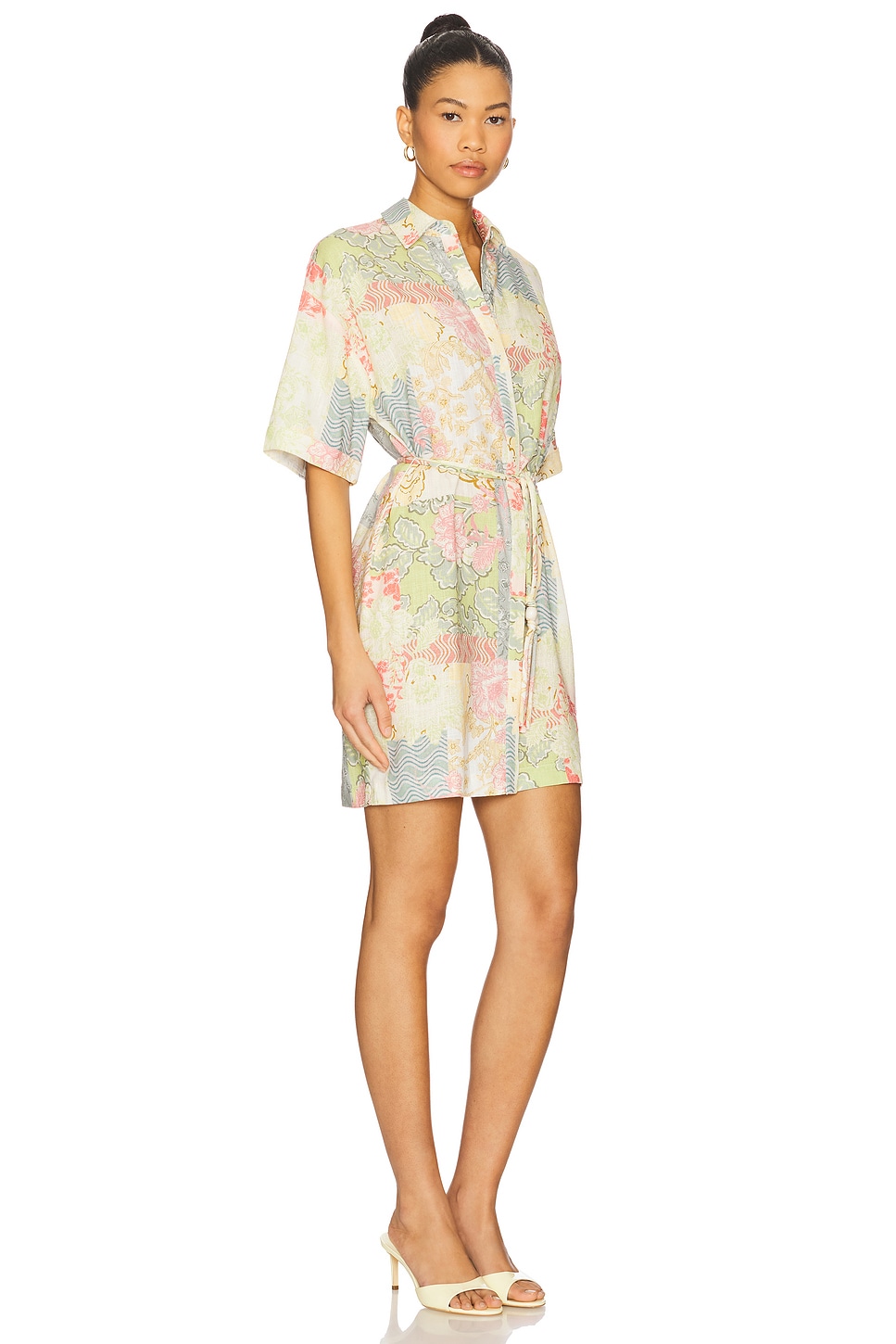 Aurora Mini Shirt Dress - luluinthesky