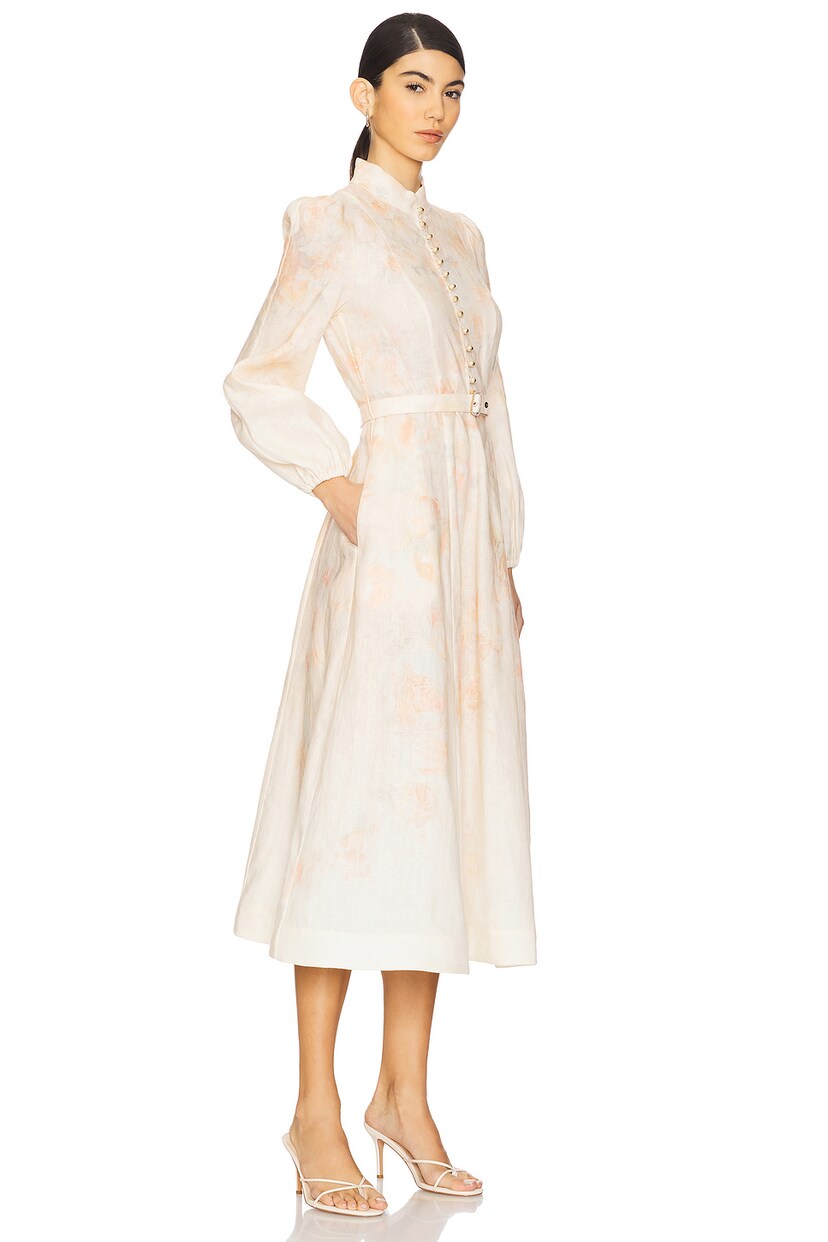 Crush Buttoned Midi Dress - luluinthesky