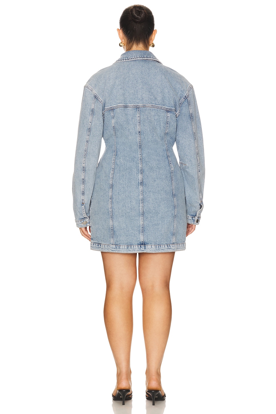 Barrel Long Sleeve Mini Dress - luluinthesky