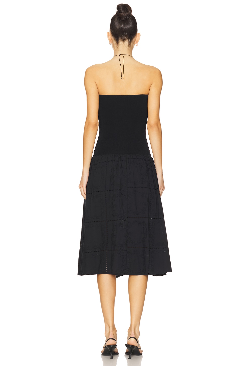 Ribbed Cotton Midi Dress - luluinthesky