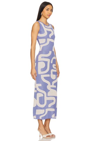 Iris Intarsia Knit Midi Dress - luluinthesky