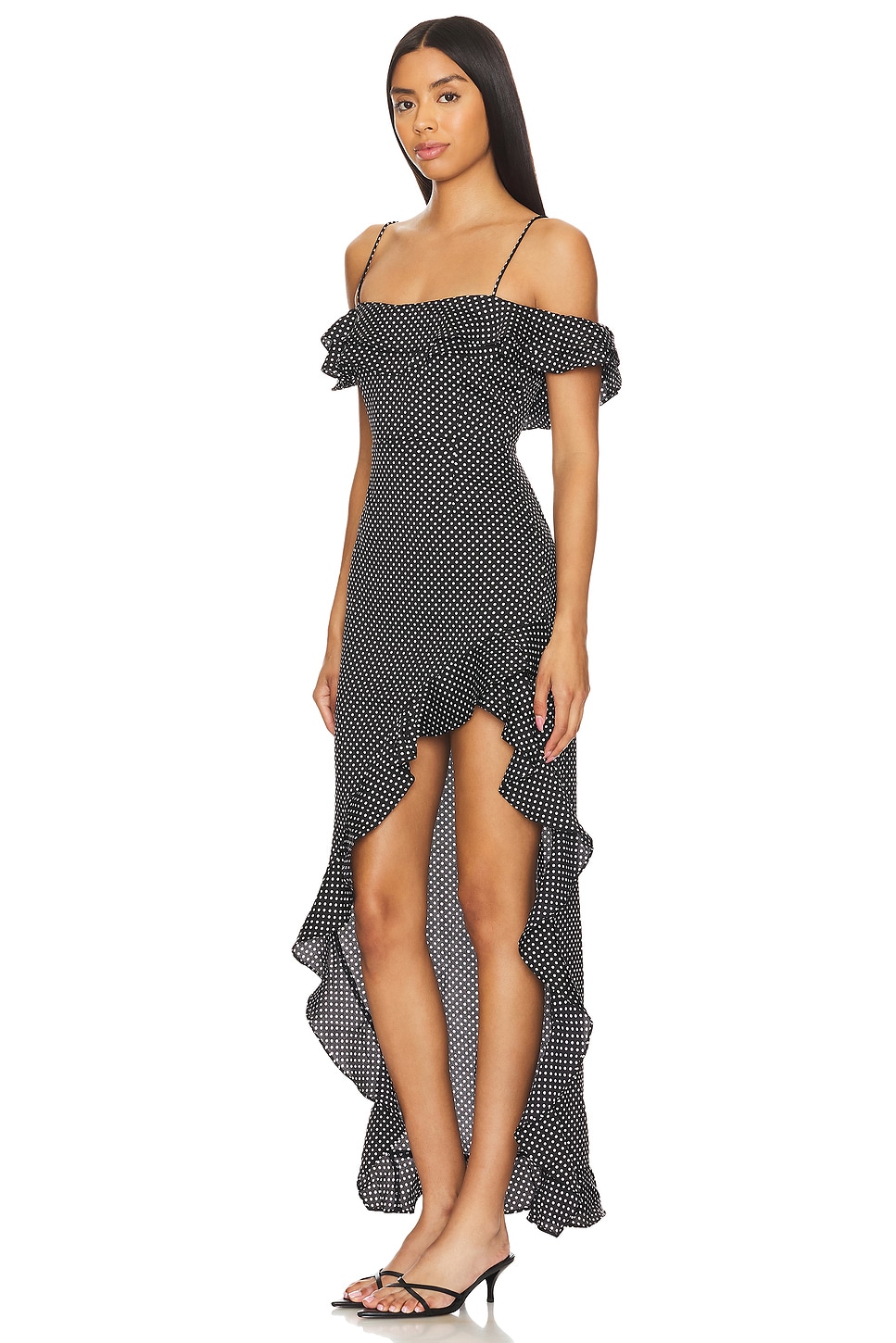 Suzie Ruffle Maxi Dress - luluinthesky