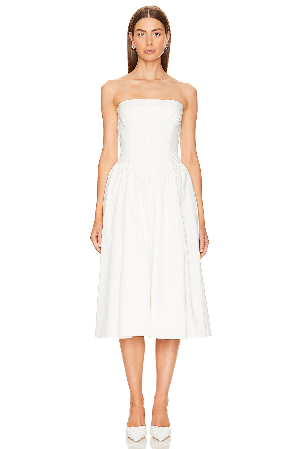 Strapless Holland Dress - luluinthesky