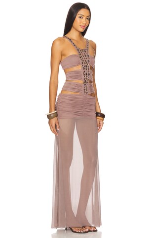 Hadassa Hand-Beaded Maxi Dress - luluinthesky