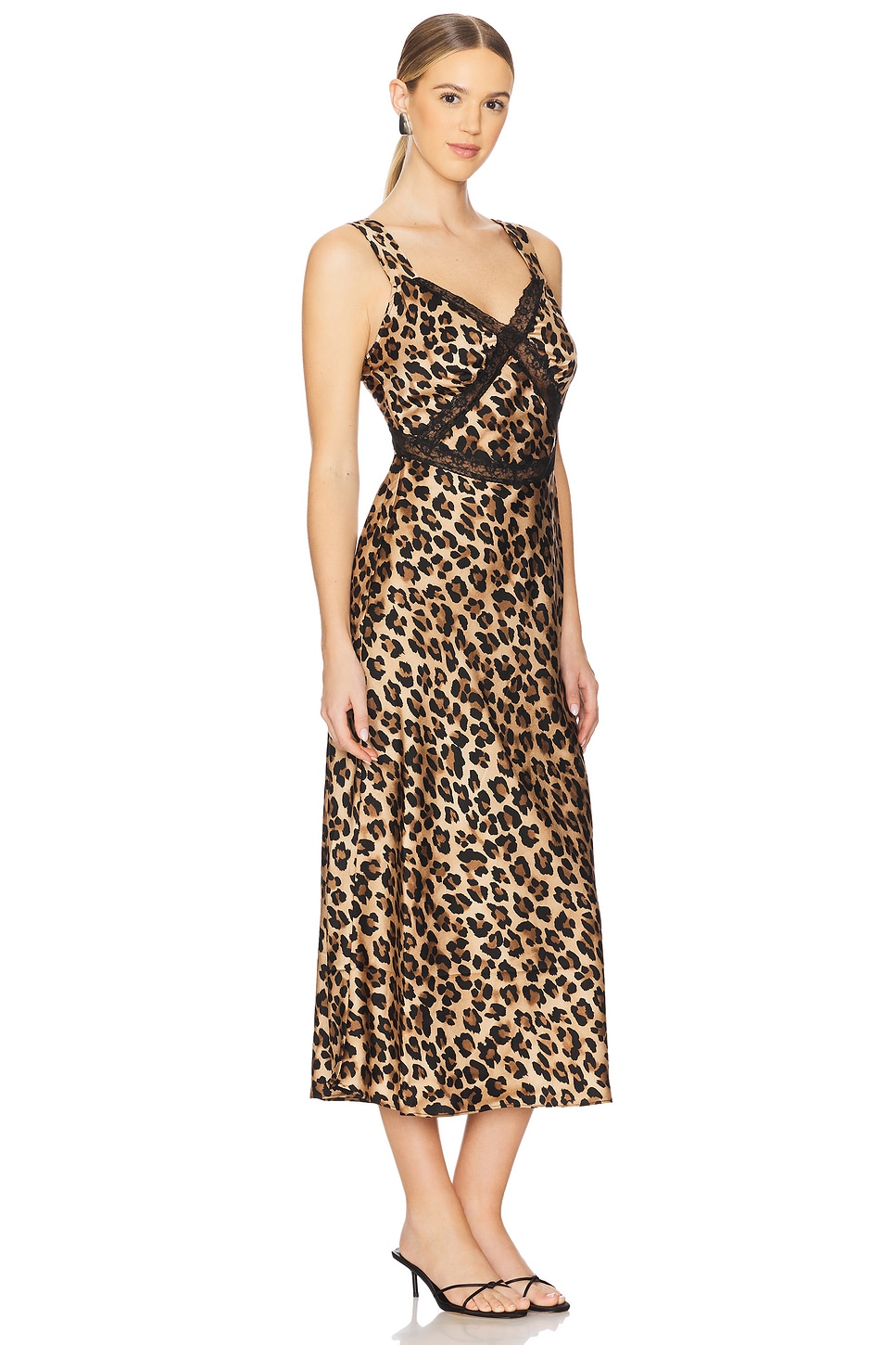 Emory Satin Slip Dress - luluinthesky