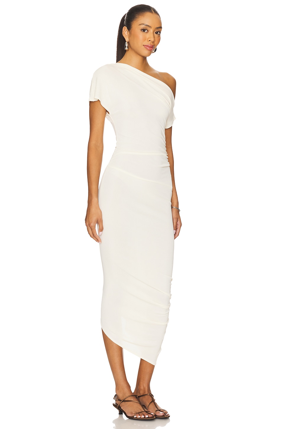 Lian Twist Midi Dress - luluinthesky