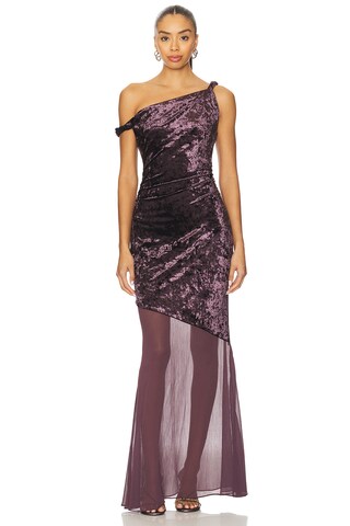 Taron Mix-media Maxi Dress - luluinthesky