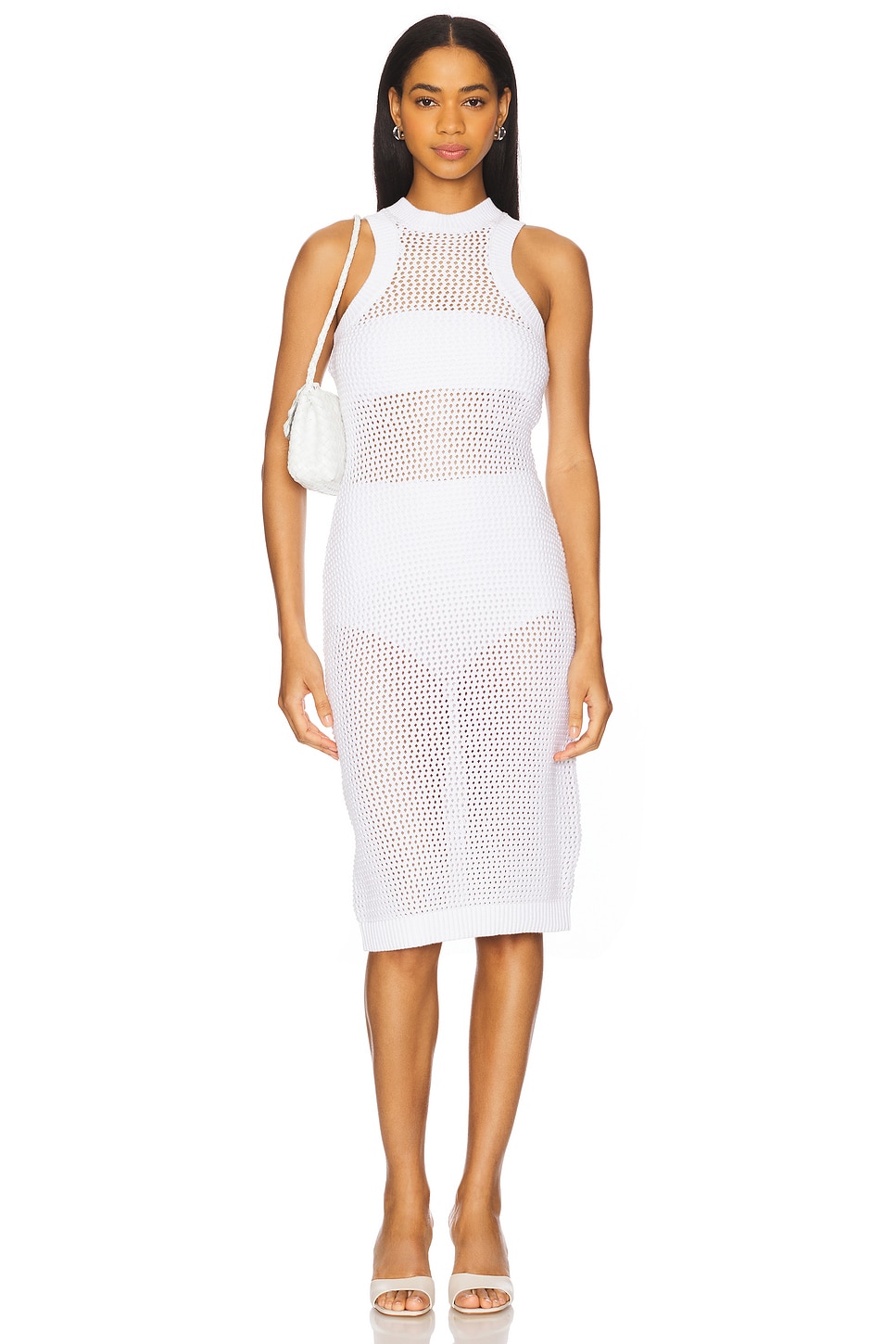 Netting Racer Tank Dress - luluinthesky
