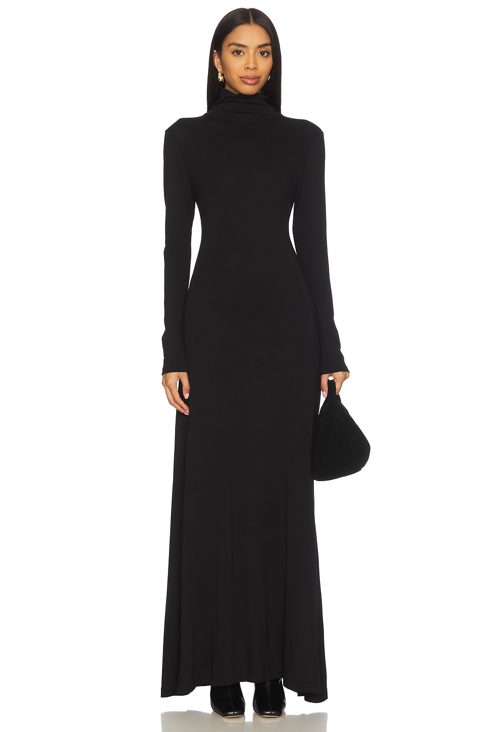 Backless Turtleneck Dress - luluinthesky