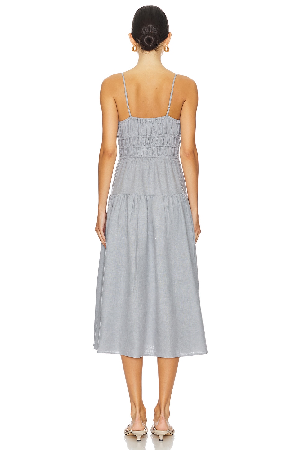 Scrunchie Midi Dress - luluinthesky