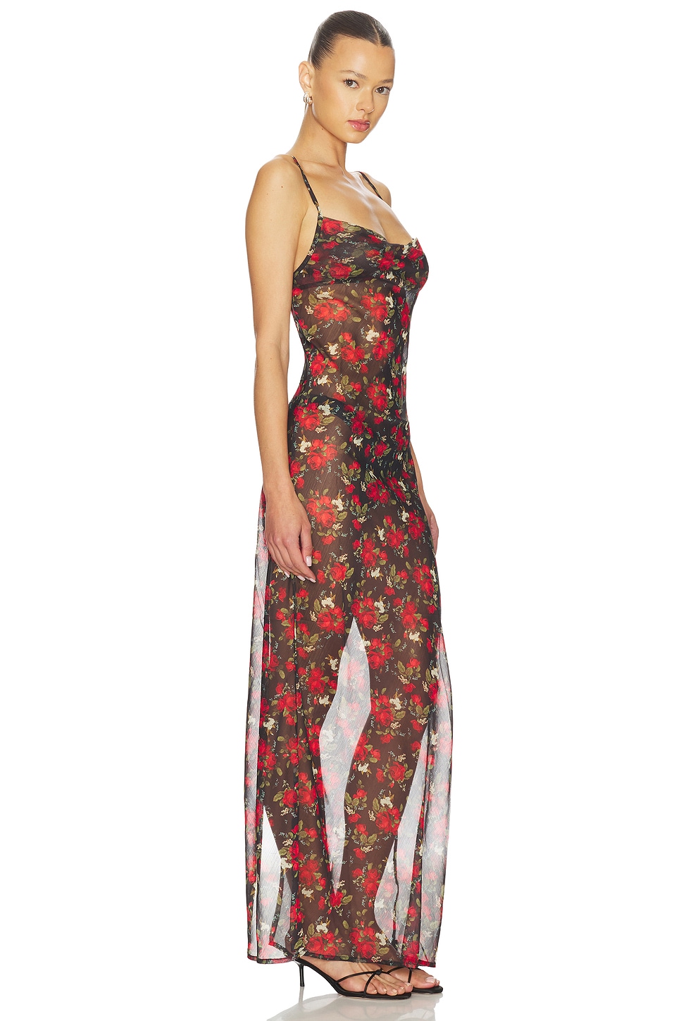 Jagger Flower Slip Dress - luluinthesky