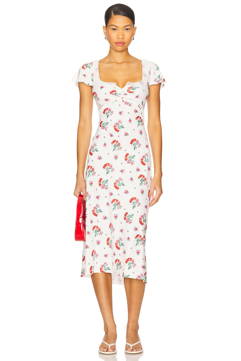 Delicate Crepe Midi Dress - luluinthesky