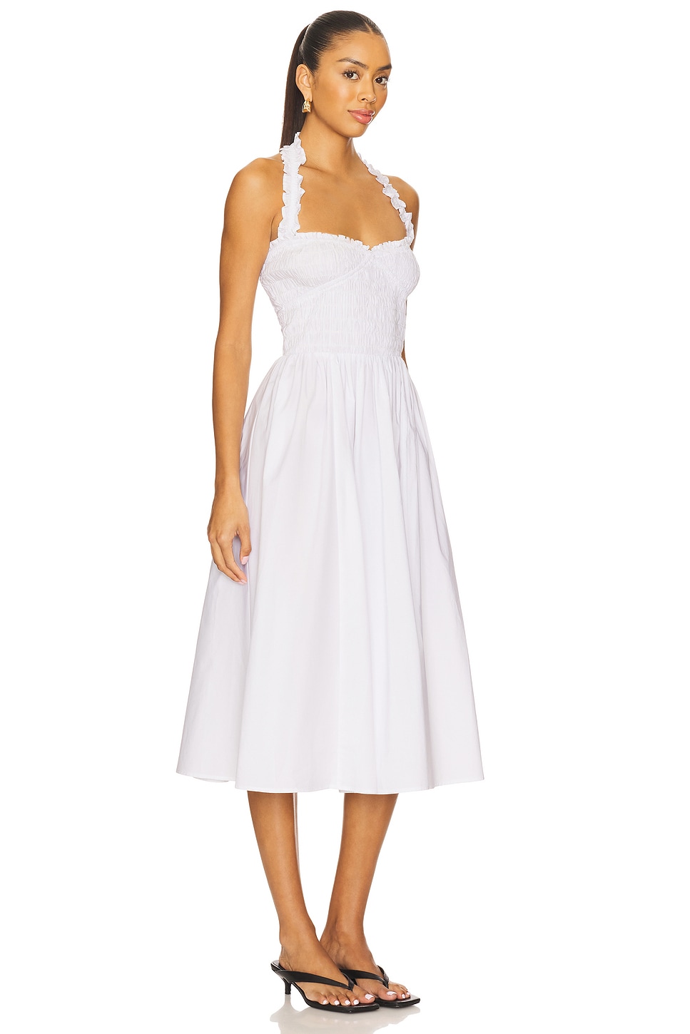 x Yhasmina Ferrara Alexis Midi Dress - luluinthesky