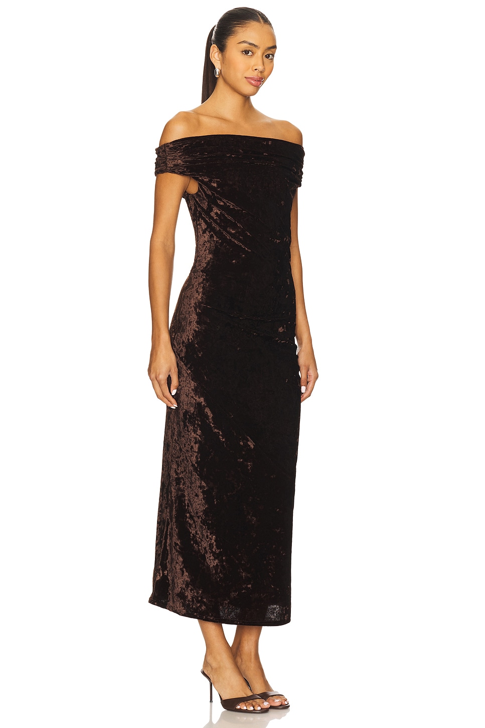 Brylie Velvet Maxi Dress - luluinthesky