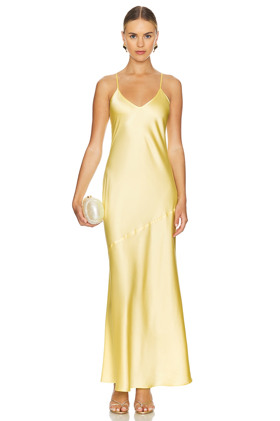 x REVOLVE Silk Rosalie Dress - luluinthesky