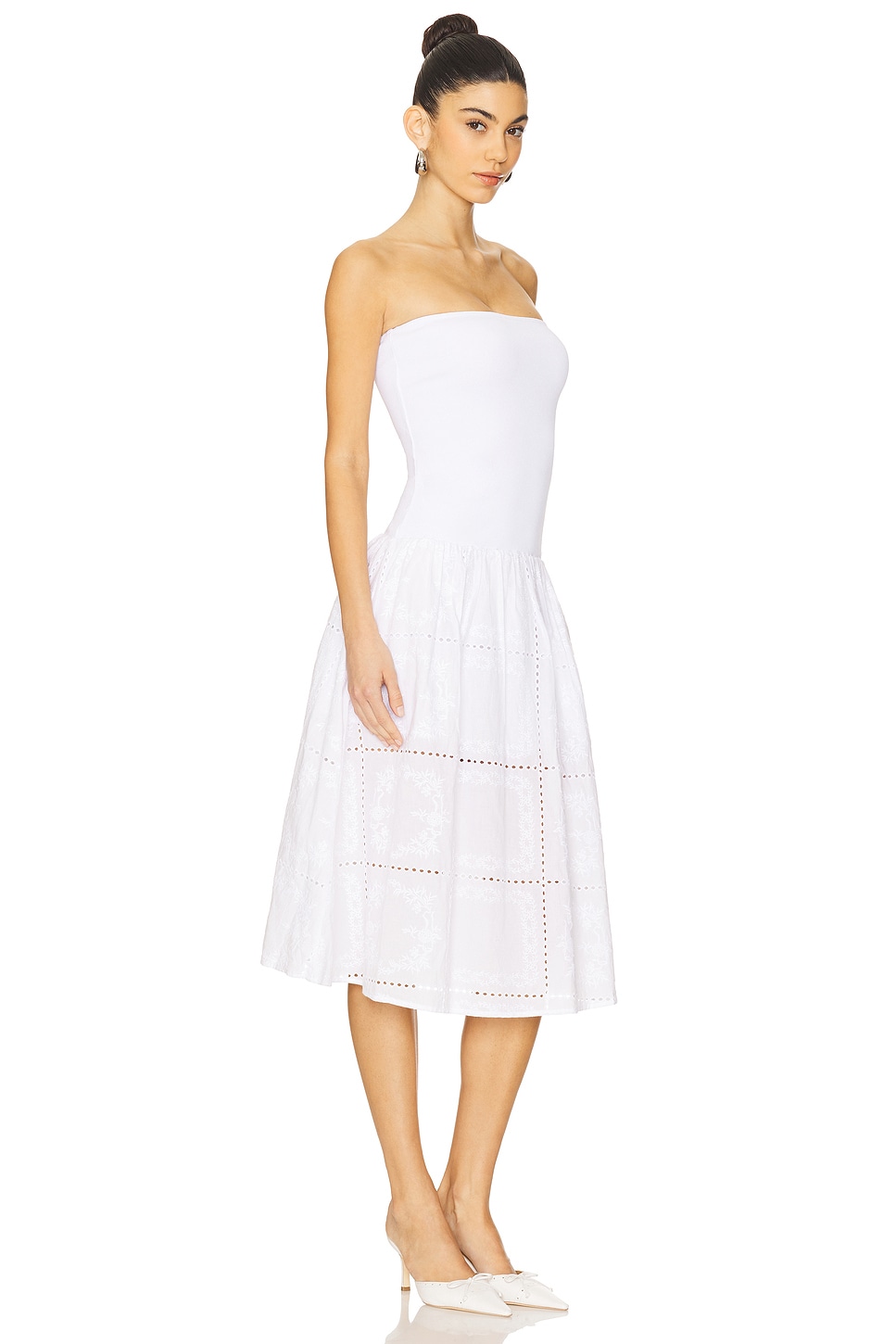 Ribbed Cotton Midi Dress - luluinthesky