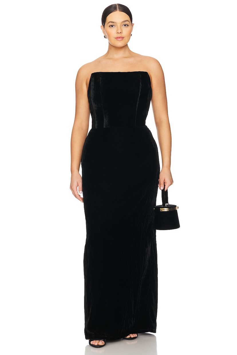 Emery Velvet Maxi Dress - luluinthesky