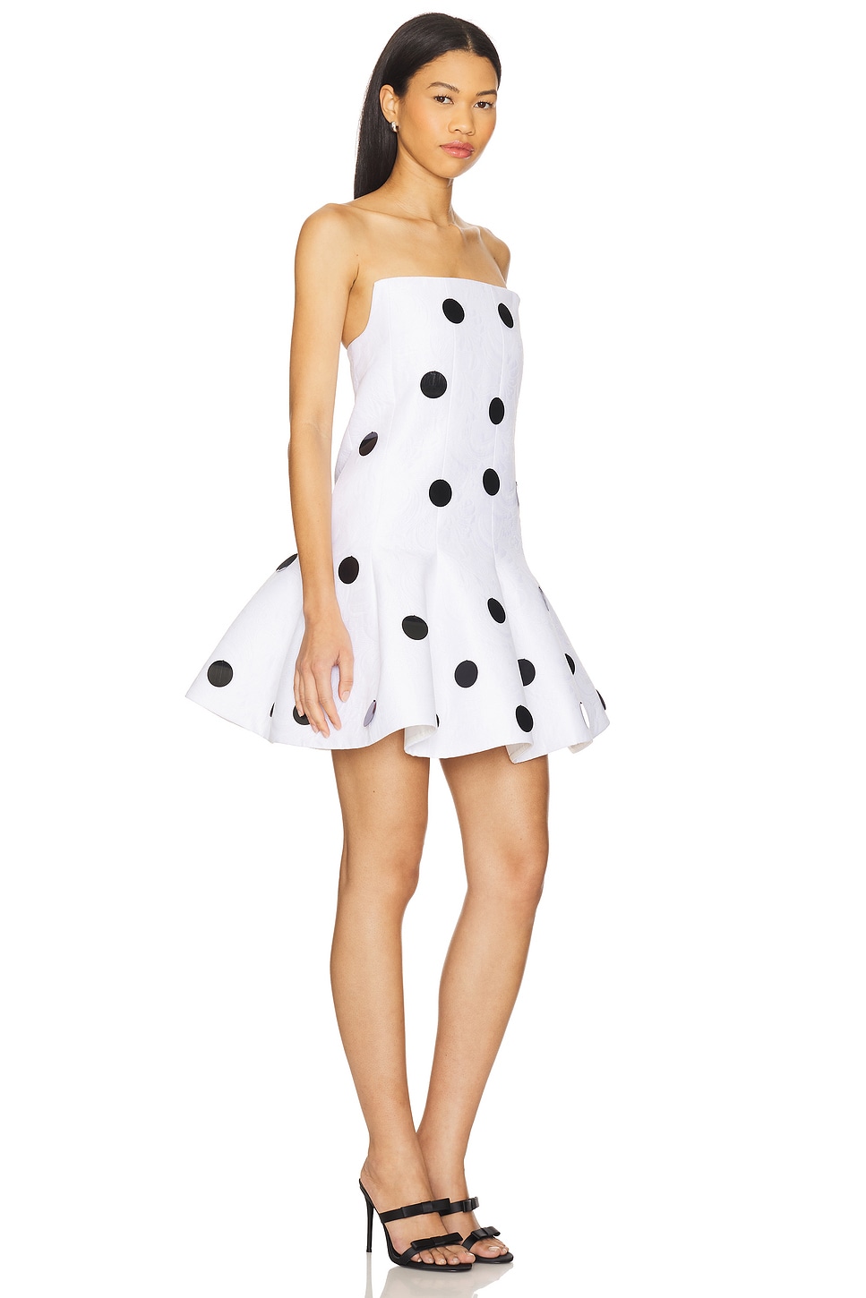 Strapless Flare Mini Dress - luluinthesky