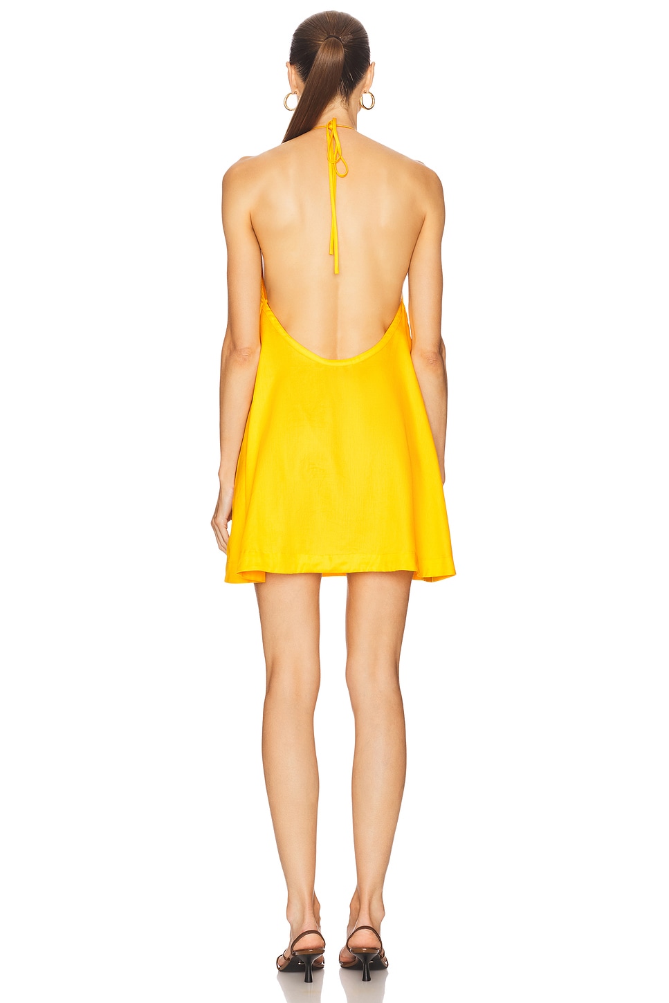 Yoko Halter Mini Dress - luluinthesky