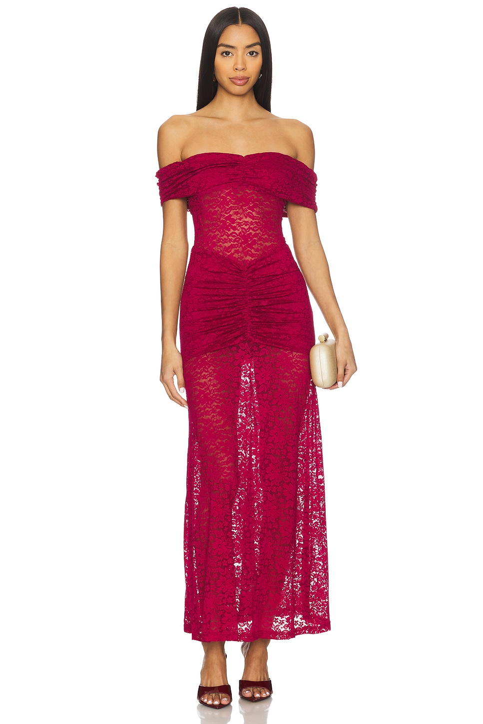 Vaneya Lace Maxi Dress - luluinthesky