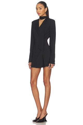 Marissa Neck Tie Blazer Dress - luluinthesky