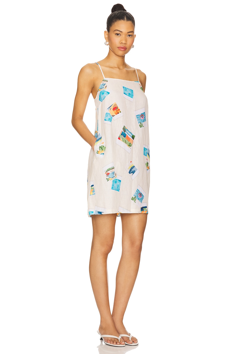 Sunset Bandeau Mini Dress - luluinthesky