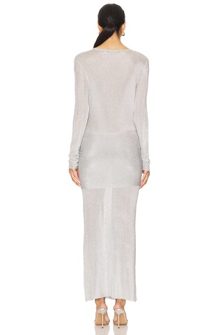 Ashera Metallic Knit Dress - luluinthesky