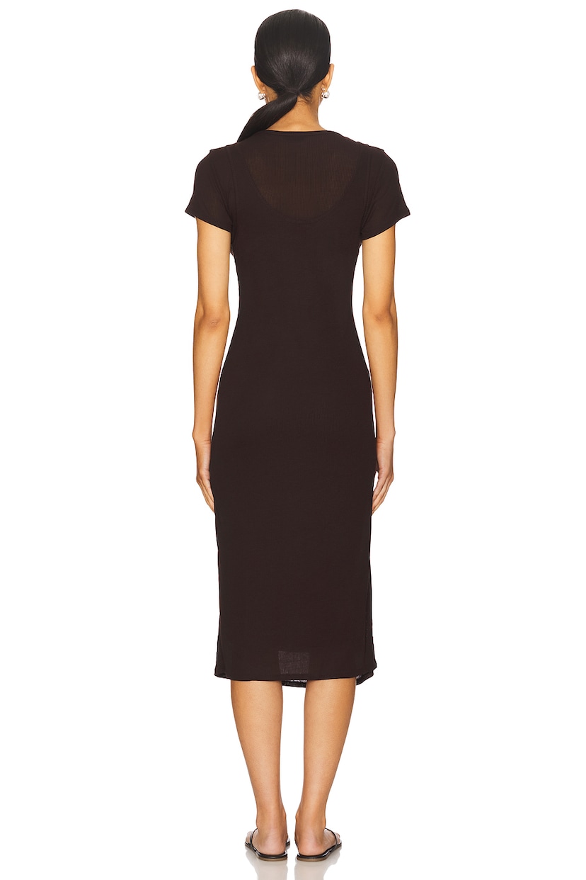 Rozzi Double Layer Tee Dress - luluinthesky