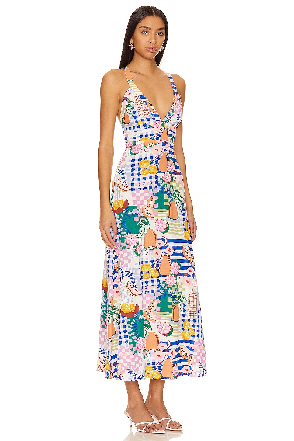 Al Fresco Midi Dress - luluinthesky