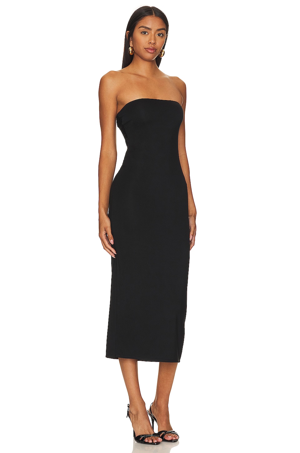 Lorenza Column Midi Dress - luluinthesky