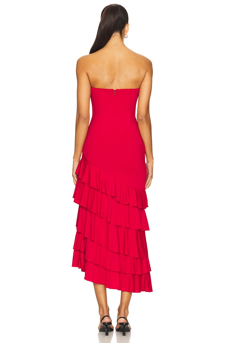 Agastina Strapless Maxi Dress - luluinthesky
