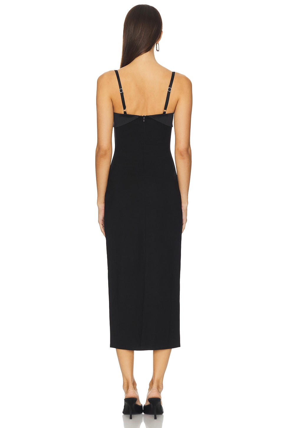 x Christina Elezaj Shea Midi Dress - luluinthesky