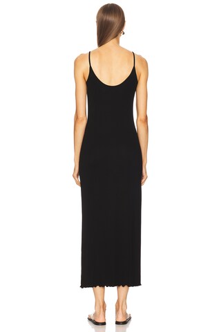 Silk Rib Lettuce Edge Dress - luluinthesky