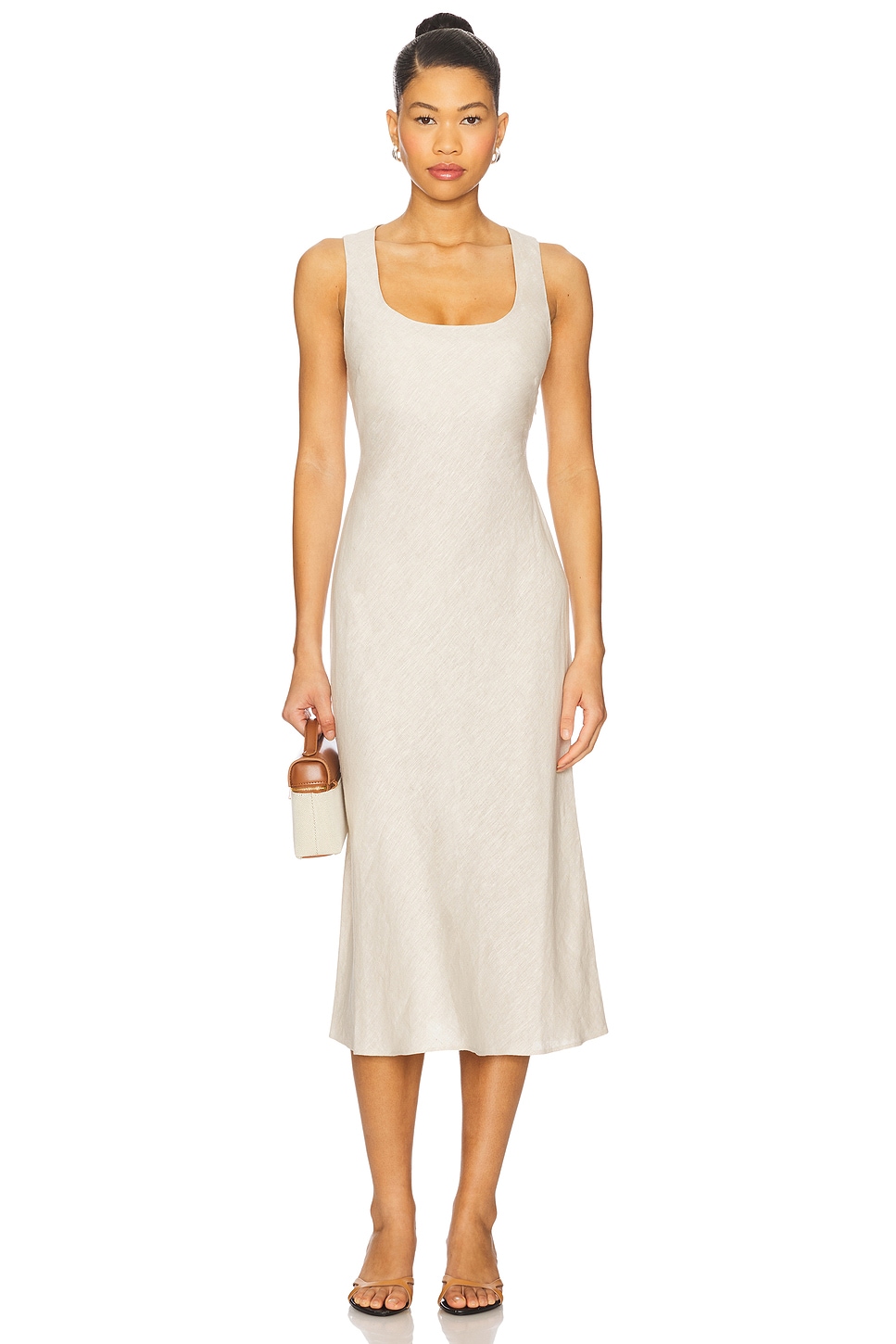 by Marianna Eula Linen Midi Dress - luluinthesky