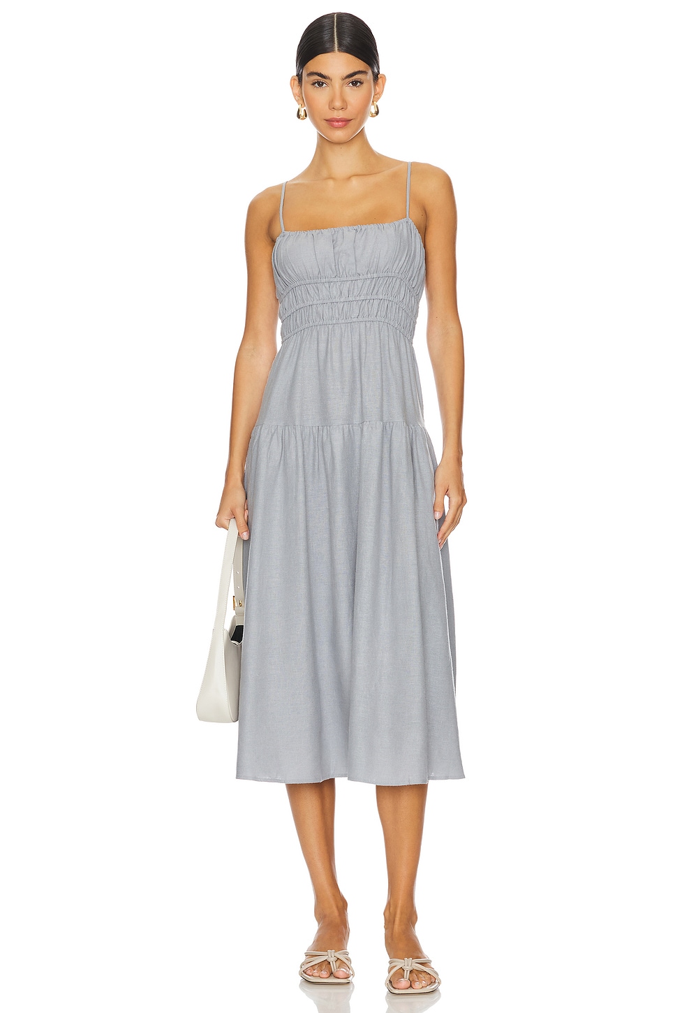 Scrunchie Midi Dress - luluinthesky