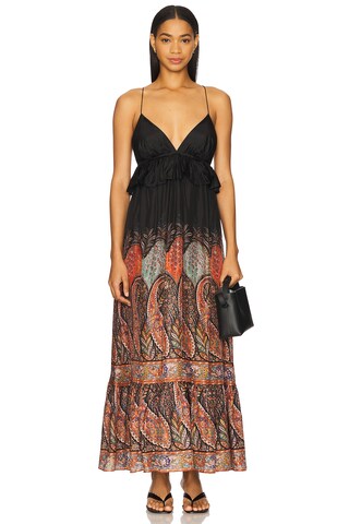 Rhiannon Ruffle Maxi Dress - luluinthesky