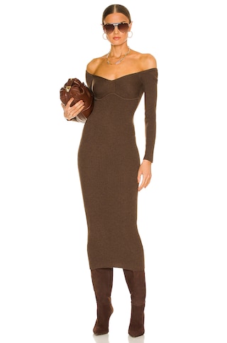 Tucci Knit Bustier Dress - luluinthesky